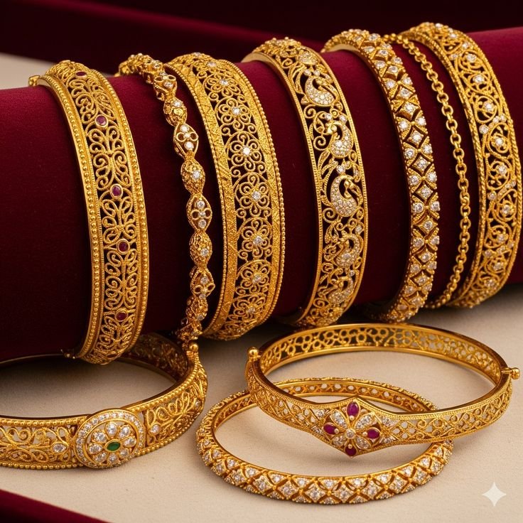 Dazzling Delights_ The Ultimate Gold Bangle Collection